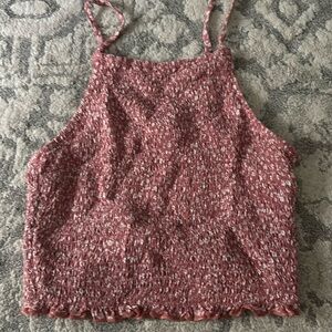 Hollister Pink Crop Top